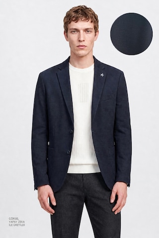 Altınyıldız Classıcs 360 Erkek Lacı Yünlü Slim Fit Dar Kesim Mono Yaka Torba Cepli Blazer Ceket