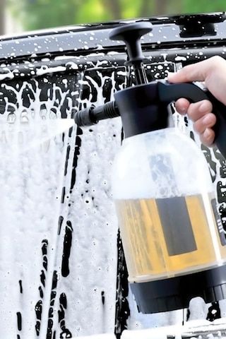 Yüksek Basınçlı 2 Başlıklı Su & Köpük Pompası 2 Litre Çok Amaçlı Kullanım Su Köpük Püskürtücü 2 Litre