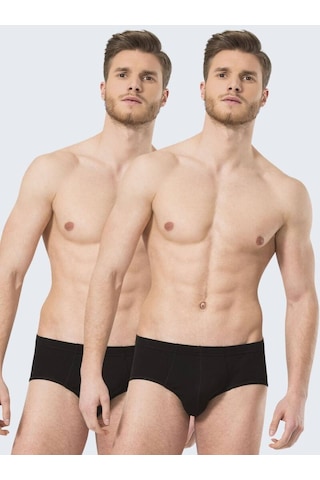 Türen Erkek Ribana Kom Slip 2'li Paket 001