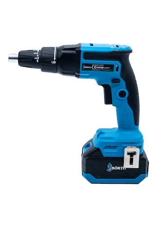 Börth DSG-B0118 Akülü Alçıpan Vidalama Mavi