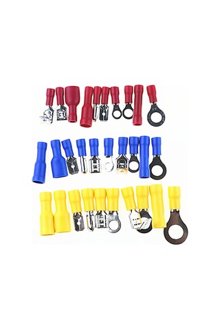 Honmex 720 Adet T2 Bakır Islak Bağlantı Terminali Seti - Sarı,kırmızı,mavi - Kablolar İçin İletkenlik Artırıcı Uyumlu Bağlayıcılar