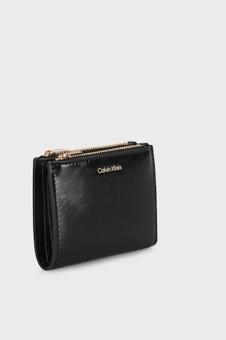 Calvin Klein Logolu Fermuarlı Kartlık Bayan Kartlık Lv04f1166g Ub1 Siyah SİYAH