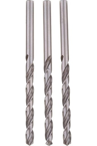 Lijinxu 3 Adet Yüksek Hızlı Çelik Hss Matkap Düz Şaft