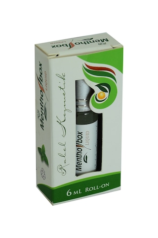 Mentholbox Menthol Masaj Yağı Likit Roll On Menthol Nane Limon Bitkisel Yağlar Karışımlı 6 ML