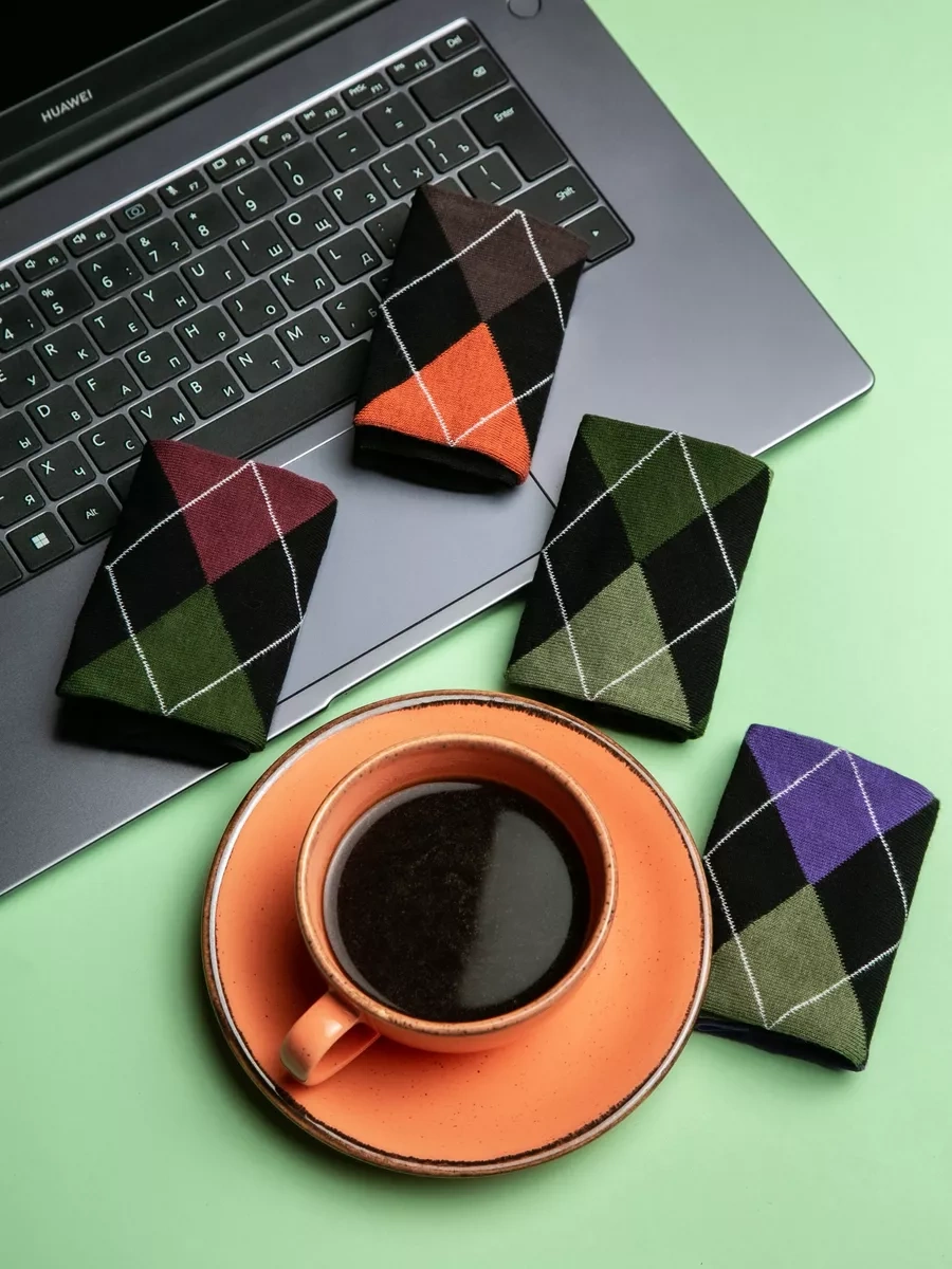 Nosko Yüksek Çoraplar 4 Çift 205409923 Kahverengi