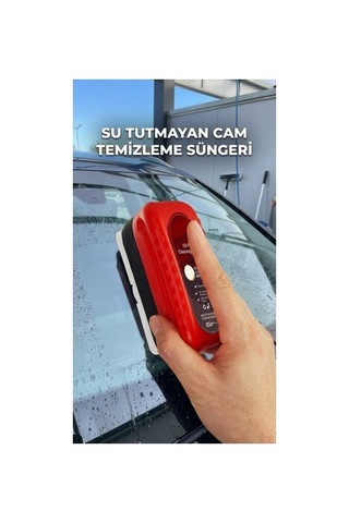 Buğz Araç Camı İçin Su Tutmayan Temizleme Süngeri 2'li Set Diğer