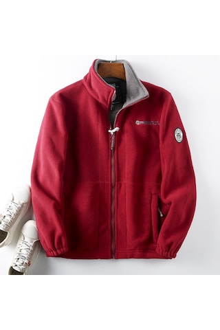 Snapbuy Erkek Polar Ceket Kırmızı