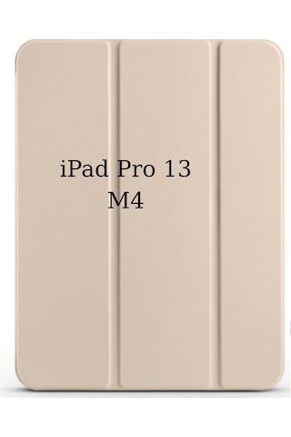 Fuchsia Apple iPad Pro 13 2022 M4 Çip İle Uyumlu Kalemlikli Standlı Katlanabilir Smart Cover Tablet Kılıfı Kapaklı Kılıf
