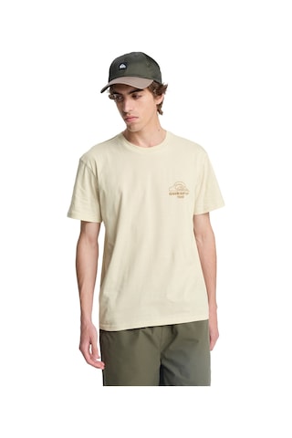 Blıss Poınt Bej Bisiklet Yaka Normal Baskılı Erkek T-shirt Bej