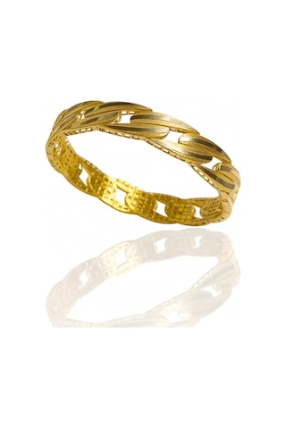 Altın Gurmet Model Kelepçe Bilezik