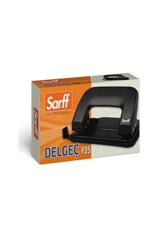 Sarff P25 Siyah Delgeç 25 Syf. Siyah