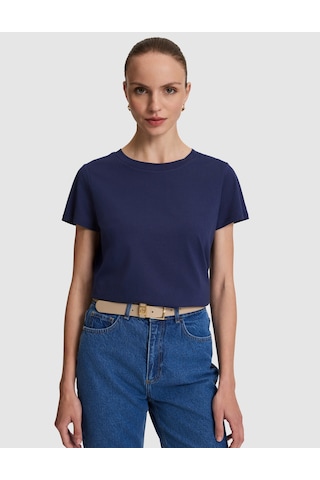 Pierre Cardin Kadın Lacivert Tişört Basic 50325474-vr033