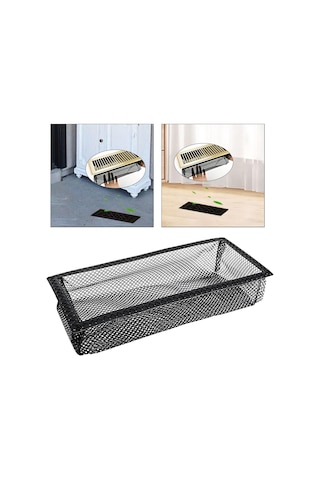 Homyl Zemin Kayıt Kapağı Ekran Ağı Malzemeleri Ev Yurt Banyo Siyah