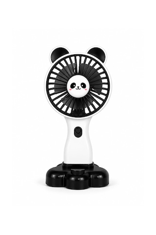 Iconic Tech Ayıcıklı Mini El Fanı Usb Şarjlı 3 Kademeli Taşınabilir Handheld Fan Siyah Iconic Tech Ayıcıklı Mini El Fanı Usb Şarjlı 3 Kademeli Taşınabilir Handheld Fan Siyah