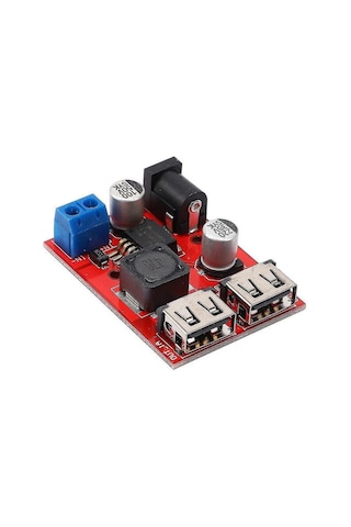 Lm2596s Çift Usb Çıkışlı Dc-dc/voltaj Regülatörü