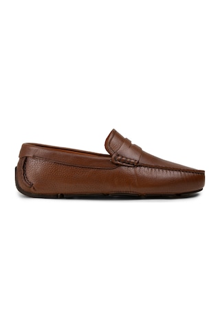 Deery Erkek Hakiki Deri Taba Renk Loafer Ayakkabı - E0920mtbac02