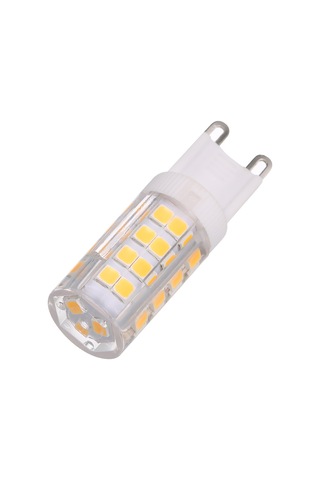 Ac220-240v 5w Led Mısır Ampulü 45w Halojen Ampul Eşdeğeri Yedek 400lm 5 Paket G9 Taban Tutucu Soket Sıcak Beyaz Masa Lambası Dolap Yatak Odası Oturma Odası Restoran Çalışma Odası