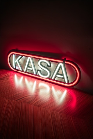 Kasa Neon Led Yazısı