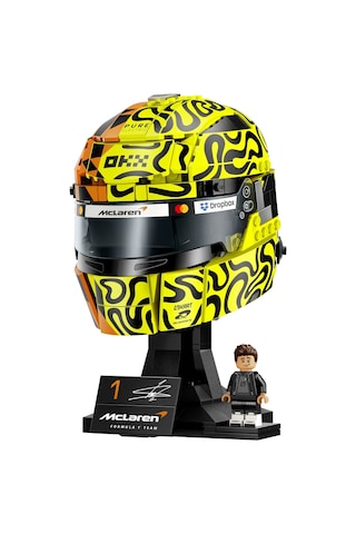 LEGO® Editions McLaren Mastercard F1® Team Lando Norris Kaskı 43023 - 14+ için Minifigür İçeren Oyuncak Yapım Seti (793 Parça)