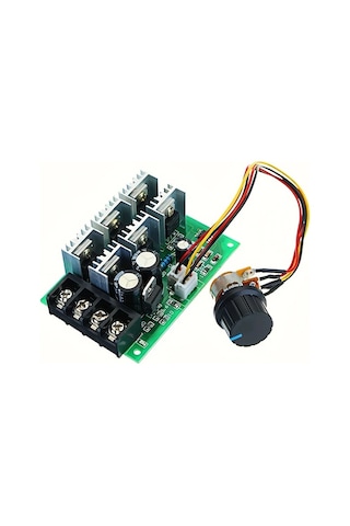Xuweiwei 1 Bilgisayar 1 Adet Dc 9 55v 40a 2000w Pwm Dc Motor Hız Kontrol Cihazı Yüksek Güç Kontrolörü