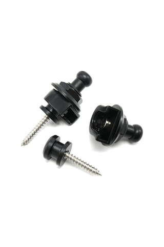 Raymond Joes Sb01Bk Gitar Askı Kilidi Straplock 1 Çift Siyah
