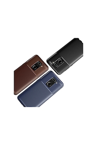 Xiaomi Redmi Note 9 Kilif Karbon Silikon Case 389836693
