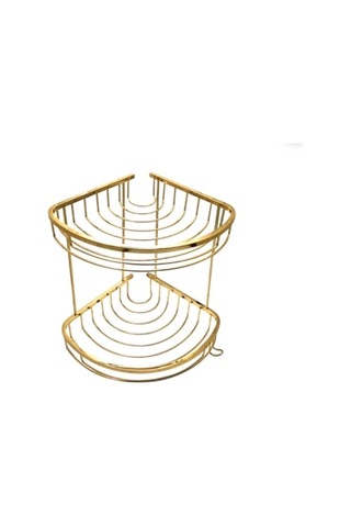 İsaoğlu Yapı Gold Şampuanlık Altın Şampuanlık Komple Pirinç Paslanmaz Parlak Gold Askılık Gold