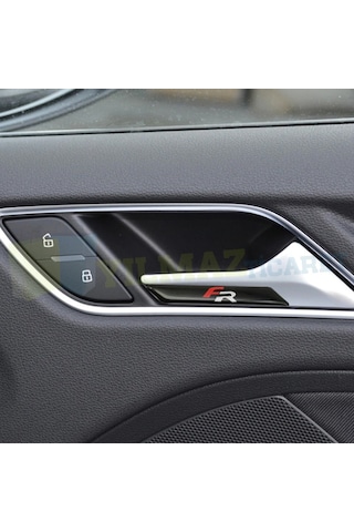 Seat Leon Fr Kapı Kolu Direksiyon Yan Ayna Damla Sticker 2 Adet