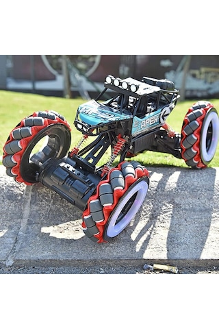 Uzaktan Kumandalı Firewheels Drift Climbing Arazi Aracı Dev Boy Kırmızı