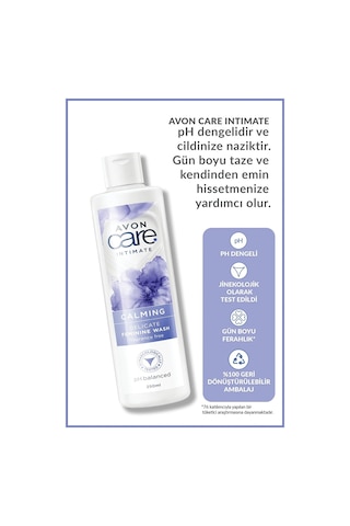 Avon Care Intimate Calming Dış Genital Bölge Temizleyici 250 ML