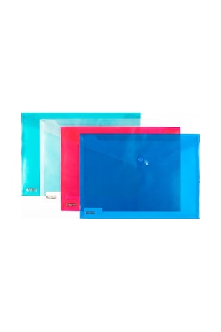 Bigpoint Çıtçıtlı Dosya A3 Mavi X 12 Adet Diğer