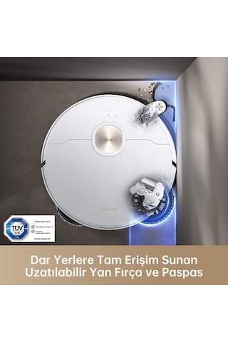 Dreame X40 Ultra Robot Süpürge Beyaz