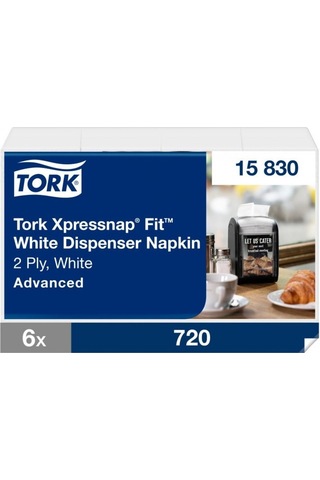 Tork Extra Yumuşak Çift Katlı 36 Paket X 120 Yaprak Peçete (15830)