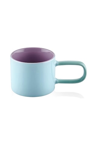 The Mia Rainbow Porselen Kupa Mavi 270 Ml
