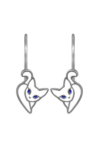 Zolotoj Merkurij Çocuk Küpeleri Kediler Gümüş 194122268 Diğer