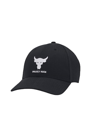Under Armour Project Rock Trucker Şapka Siyah Beyaz Siyah,siyah-beyaz