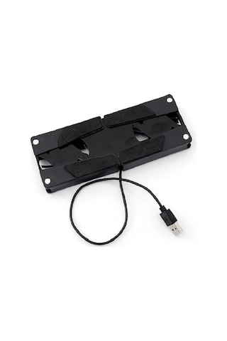 Laptop Notebook Altı Katlanabilir Çift Fan Usb Soğutucu 4275A
