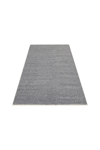 Eko Halı Jade Basketweave Grey Naturel Kazak Örgü Desenli El Dokuma Örgü Halı