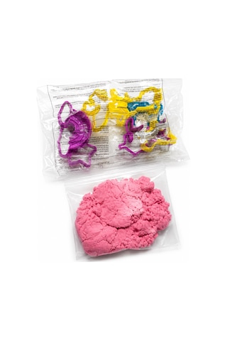 Art Craft Unicorn Oyun Kumu Seti 500 Gr 8 Parça Kalıplı Sıkılabilir Kinetik Kum