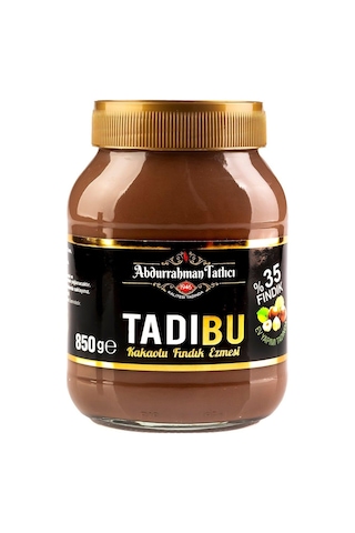 Abdurrahman Tatlıcı Tadıbu Kakaolu Fındık Ezmesi 850 G Abdurrahman Tatlıcı Tadıbu Kakaolu Fındık Ezmesi 850 G