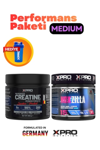 Xpro Nutrition Creatıne 250gr + Noxzilla Ahududu 270gr Aromasız Xpro Nutrition Creatıne 250gr + Noxzilla Ahududu 270gr Aromasız