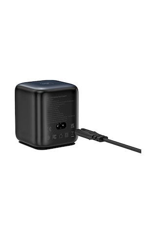Wiwu Wi-g039 Gan Teknolojili Type-c Kablolu 4 Portlu Masaüstü Çoklu Şarj İstasyonu 100w Siyah