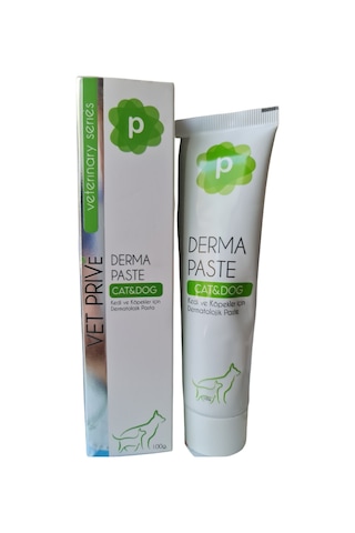 Vet Prive Derma Pasta Kedi ve Köpekler İçin Dermatolojik Pasta 100 G