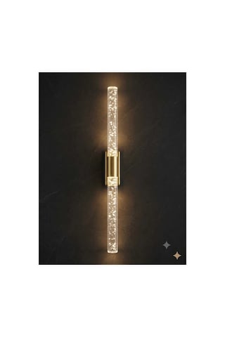 Bubblelight Large 51 Cm Modern Tasarım Led Aplik - Duvar Lambası - Gold - Elektrikli - Günışığı Gold Large Elektrikli
