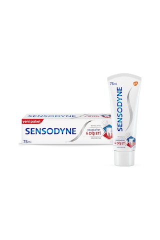 Sensodyne Hassasiyet & Diş Eti Beyazlatıcı Diş Macunu 75 ML