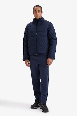 Defacto Defactofit Su İtici Regular Fit Fermuarlı Su Geçirmez Mont E9219ax25aunv238 Lacivert