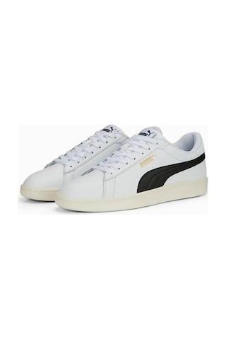 Puma 390987 03 Smash 3.0l Beyaz-siyah Erkek Spor Ayakkabı-beyaz Beyaz