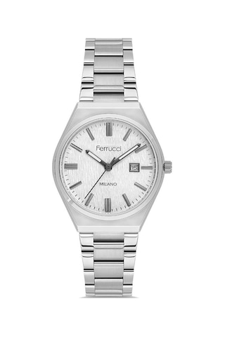 Ferrucci Fer.03706m.03 Çelik Kordon Kadın Kol Saati Metalik Gri