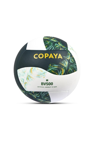 Copaya Bv500 Hibrit Plaj Voleybol Topu Yeşil-beyaz No:5 280 Gram Çok Renkli