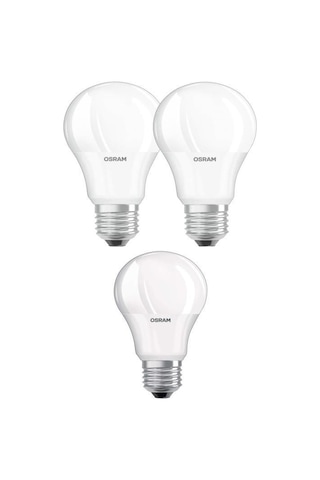 Osram 10w 75w 3 Lü Led Ampul Beyaz 6500k